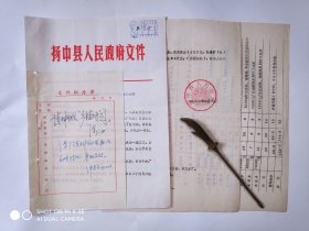 1987扬中县关于请求支持我县城乡自来水建设资金的请示1份