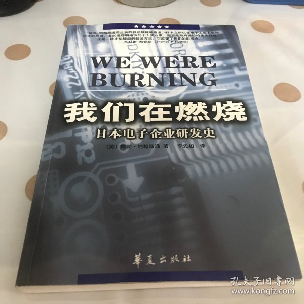 我们在燃烧：日本电子企业研发史