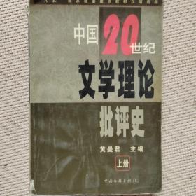 中国20世纪文学理论批评史（上）