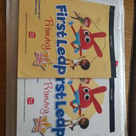 First Leap Primary STUDENT BOOK 1A+WORKBOOK 1A两本合售（均有书写，见实拍图）