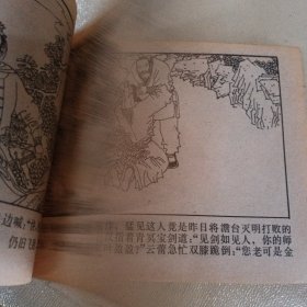 连环画，擂台展奇功，萍踪侠影之五