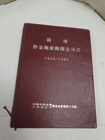 湖南冶金地质勘探公司志1953-1983