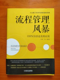 流程管理风暴 EBPM方法论及其应用