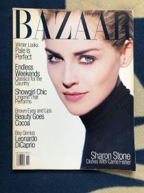 harpers bazaar 时尚 芭莎 US 1995 nov vogue 小李子 leonardo patrick demarchelier 专访 几乎全新 不缺页