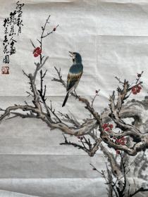 《极品花鸟小斗方》、安徽名家洪国文先生精品佳作【47*46CM】