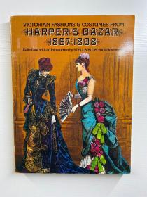 Victorian Fashions and Costumes from Harper's Bazar, 1867-1898（1974年英文原版）8开（正版如图、内页干净）