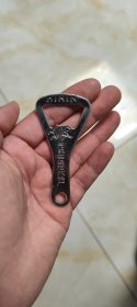 上世纪七八十年代 无锡古运河饮料厂 酒起子 酒扳子 开瓶器 开酒器！有“飞马”标识，无锡地方工商业实物史料，少见，不锈钢材质，尺寸如图【SW】