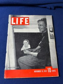 1937年11月美国生活杂志，Life Magazine ，共和党人在纽约，苏俄秘密选举，爱泼斯坦的基督，日本战争的罪行，蒙古，猩猩研究