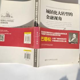 城镇化大转型的金融视角：从更广阔的视角思考中国城镇化转型之路