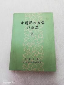 中国现代文学作品选（五）