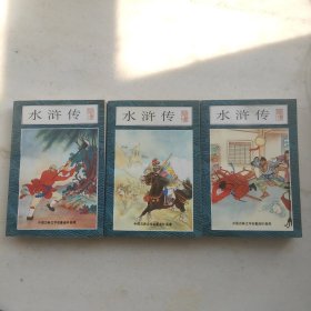 水浒传:中国古典文学名著连环画库（全三册）