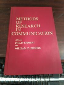 METHODS  OF  RESEARCH  IN  COMMUNICATION
