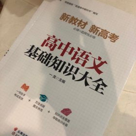 2022新版高中语文基础知识手册通用人教版知识清单大全高一高二高三高考复习同步教辅教材资料工具书全套必刷题知识清单高中辅导书