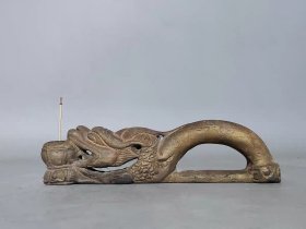 古玩旧藏清代木雕手炉