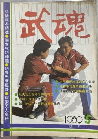 武魂杂志1989年第5期，有轻功踏雪无痕，松溪派白虹剑，勾漏手，六字大明咒功法