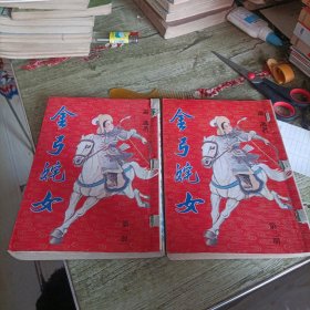 老武侠《金弓姹女》第一册 第三册 两本 竖版繁体