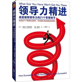 领导力精进：成就极致领导力的21个管理细节（改善这21个带团队的细节，你和团队将成就更高的事业！）