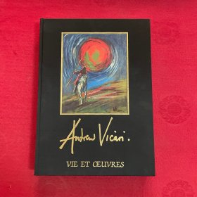 andrew vicari vie et oeuvres par daniel curzi 签名本 【8开精装本带外盒】