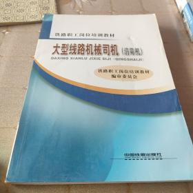 铁路职工岗位培训教材：大型线路机械司机（清筛机）