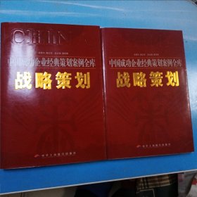 中国成功企业经典策划案例全库：战略策划（上、下）