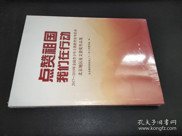 点赞祖国 我们在行动——2017-2019年全国青少年主题教育读书活动北京地区征文获奖作品集