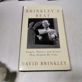 英文原版Brinkley's Beat: People Places and Events That Shaped My Time布林克利的节奏:塑造我的时代的人物、地点和事件