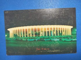 洛杉机湖人队和洛杉机国王队主场体育馆 美国明信片