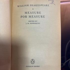 Measure for Measure