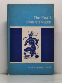 约翰·斯坦贝克《插图版 珍珠》  The Pearl by John Steinbeck   [ Heinemann Educational 1954年版 ] （美国文学）英文原版书
