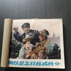 《钢铁是怎样炼成的》上册。人美72年