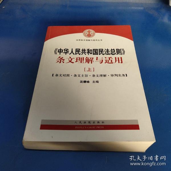 中华人民共和国民法总则 条文理解与适用（套装上下册）