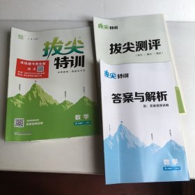 23春小学拔尖特训 数学六年级6年级下·人教版