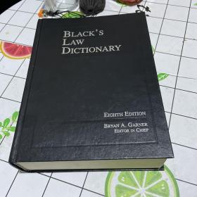 Black's Law Dictionary Eighth Edition