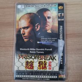 27影视光盘DVD:越狱      二张光盘 简装