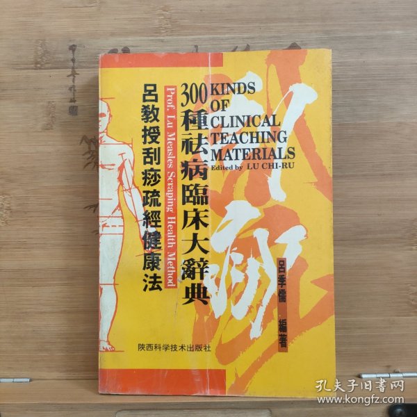 吕教授刮痧疏经健康法——300种祛病临床大辞典