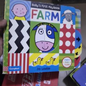 Baby,s  First  Play   book   FARM