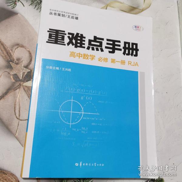 重难点手册 高中数学必修 第一册 TJA