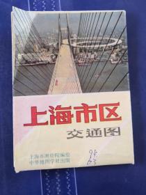 1992年上海市区交通图