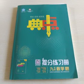 典中点 九年级数学上 提分练习册