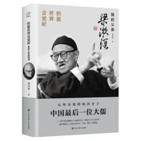 但愿世界會更好——我的父親梁漱溟 中國歷史 梁培恕 新華正版