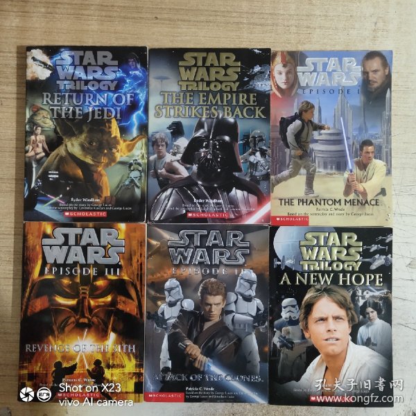 Star Wars Boxed Set: Episodes I-VI  星球大战盒装1-6册