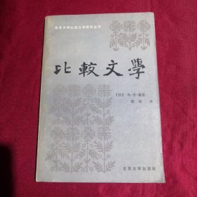 比较文学 /北京大学比较文学研究丛书