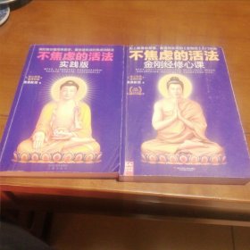 史上最通俗实用金刚经入门：不焦虑的活法（1）实践版：阿弥陀佛修心课丶（2）金刚经修心课，（二册）