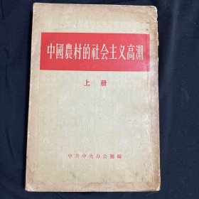 中国农村的社会主义高潮【上册】