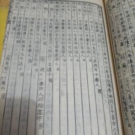 清书画人名谱（上中下）1855年古籍善本