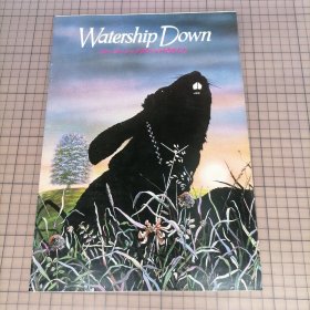 日版 Watership Down ウォーターシップダウンのうさぎたち 沃特希普荒原(兔子共和国)（英国1978年动画电影）马丁·罗森 监督；理查德·亚当斯 原著 电影小册子资料书