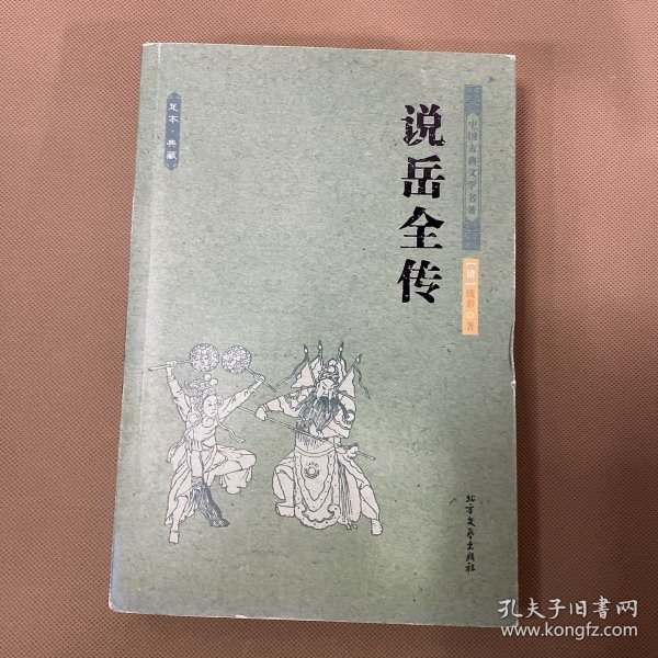 中国古典文学名著：说岳全传