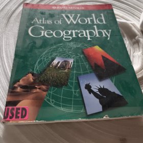 实物拍照：atlas of world geography