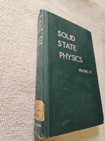 SOLID STATE PHYSICS VOLUME9 固态物理学第十七卷