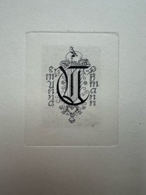 考斯曼藏书票原作38